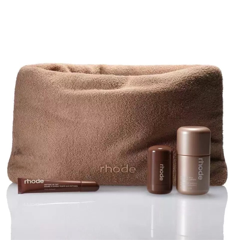 In Stock | Rhode Summer Limited Edition Lip Glaze Colada Vintage Brown Terry Towel Summer Beach Towel In Stock | Rhode Summer Limited Edition Lip Glaze Colada Vintage Brown Terry Towel Summer Beach Towel