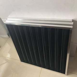 折叠活NPW性过滤器除臭活性炭维初效纤空J气炭过滤网折叠式T过滤