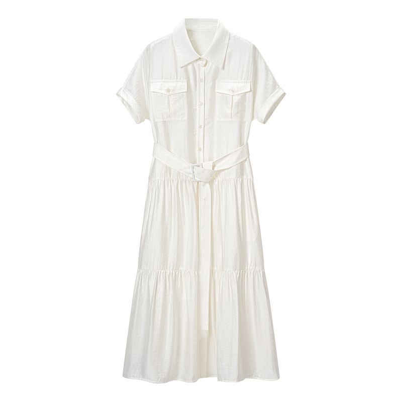 [Oda Exclusive] Summer New Style High-End Waist-Cinching Slimming Elegant and Graceful Long Dress C07At025