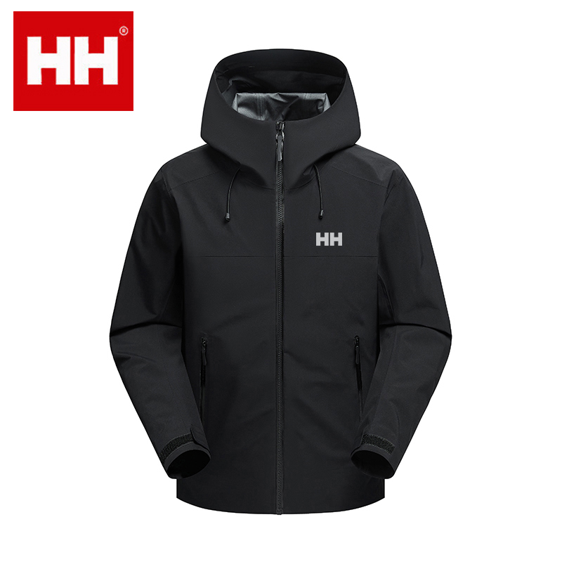 [Same Style as Wang Yibo] Hh 26 Spring Outdoor Hiking and Running Professional Waterproof and Windproof 7D Lightweight Jacket