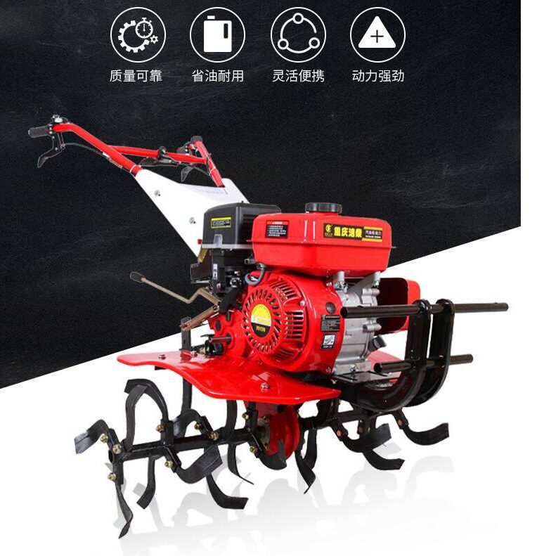 New type micro tillage diesel small multi-functional household tillage tillage agricultural rotary tillage loosening soil plowing plow