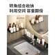 Bathroom Mirror Front Shelf, Wall-Mounted Faucet Rack, Bathroom Wall-Mounted Washbasin, Various Artificial Products