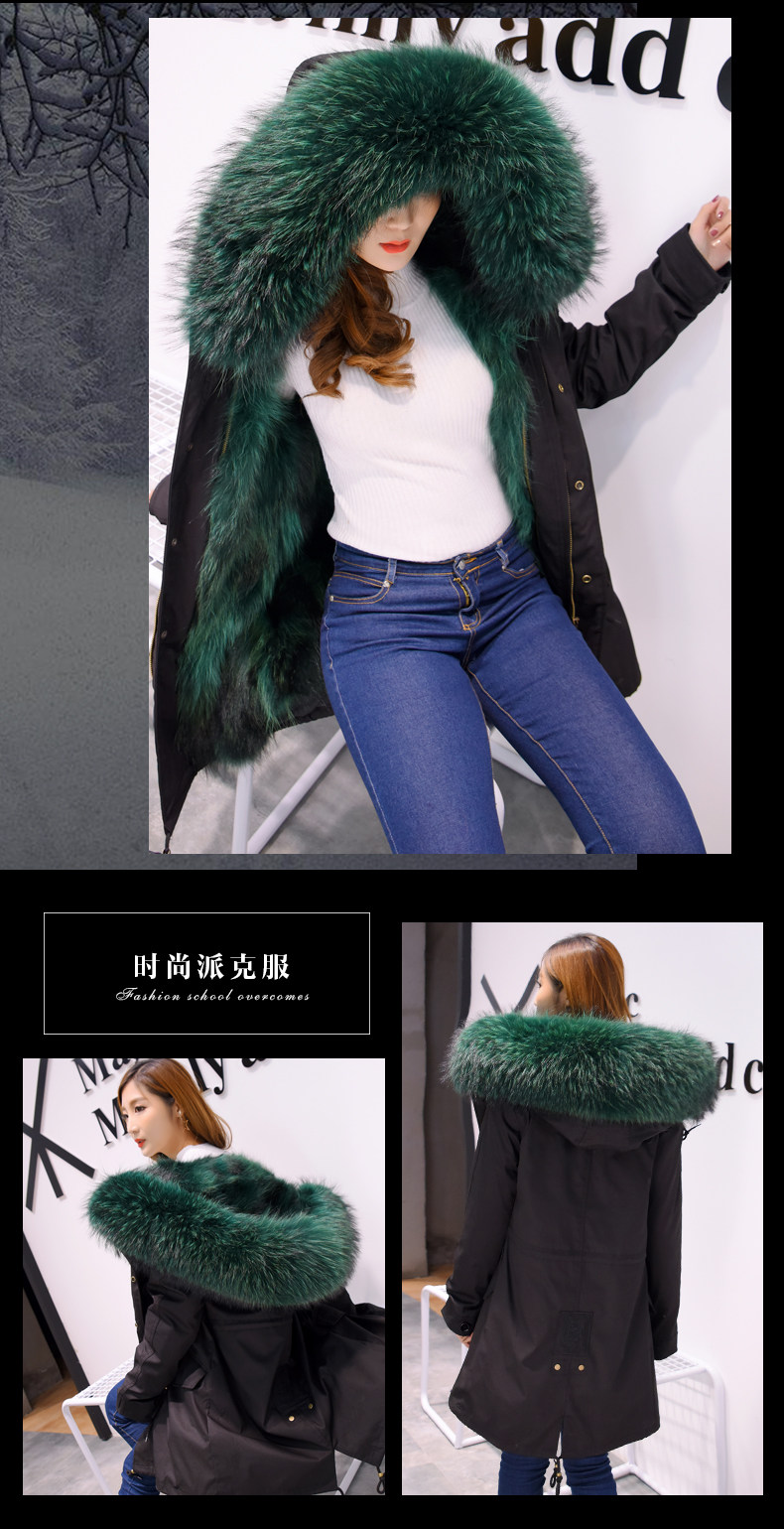 Manteau de fourrure femme - Ref 3174072 Image 17