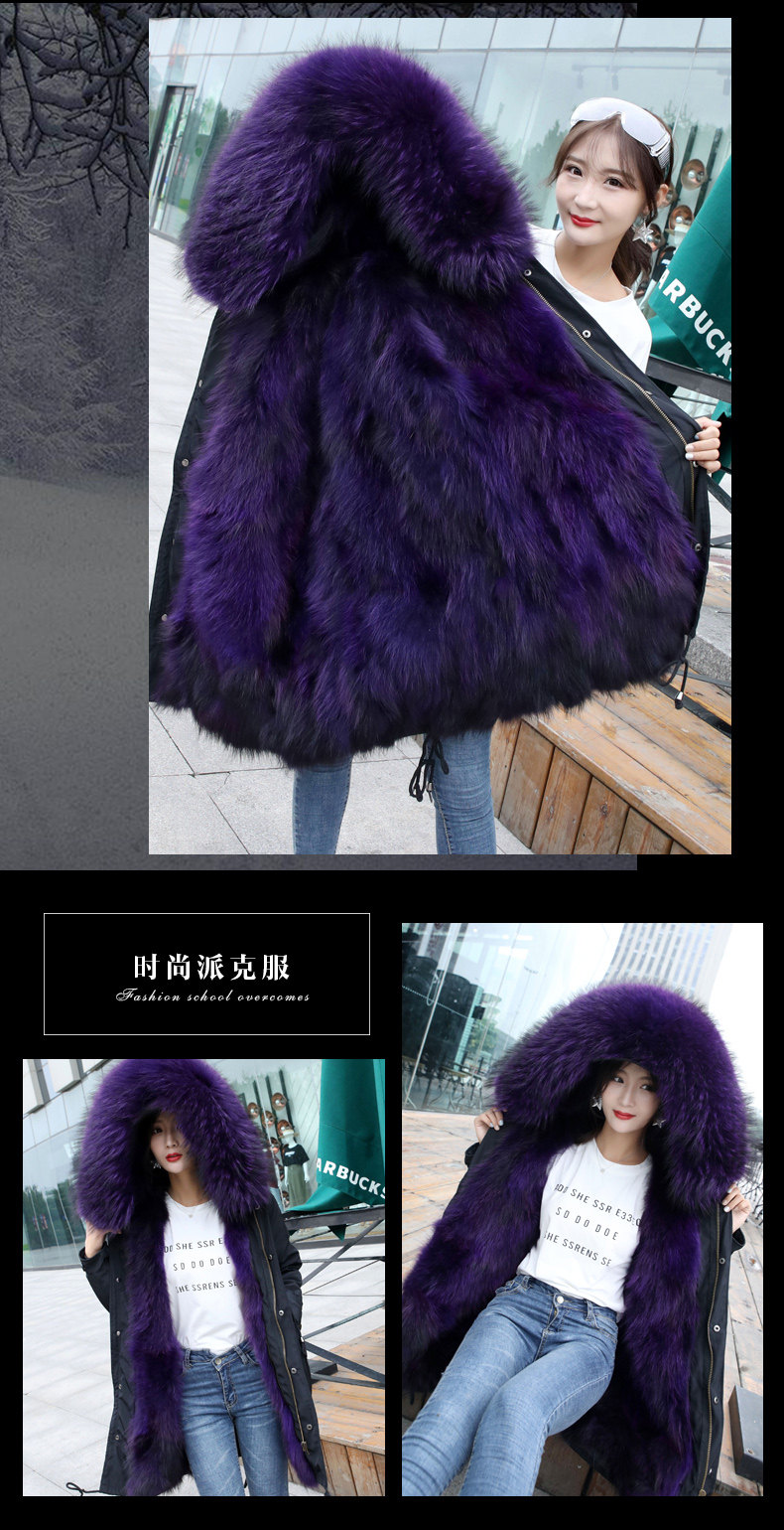 Manteau de fourrure femme - Ref 3174072 Image 27