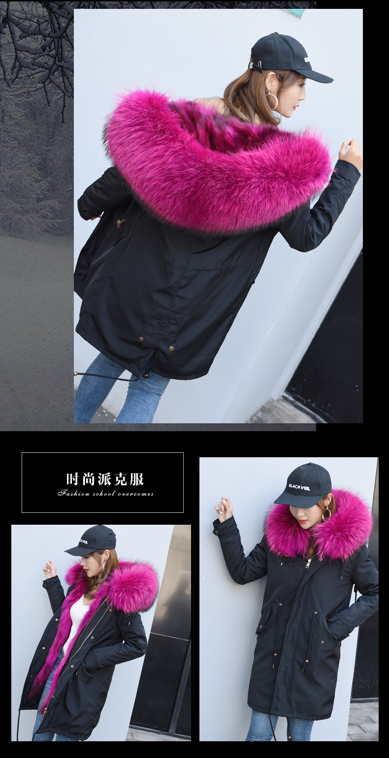 Manteau de fourrure femme - Ref 3174072 Image 25