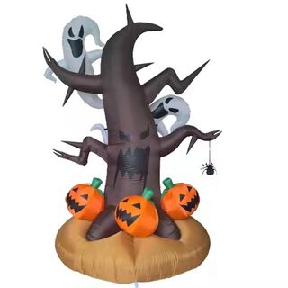 Halloween inflatable skull inflatable model halloween mall party ktv bar atmosphere ghost pumpkin decoration props