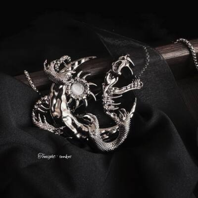 【 In Stock 】Tonight · Yan She Ling: Accessories Gothic/Necklace/Side Clip/Scratch-off Lolita