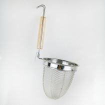 Rice noodle powder fence noodle cooking stove High-side powder fence cooking wonton stainless steel basket High-side powder fence Malatang colander filter