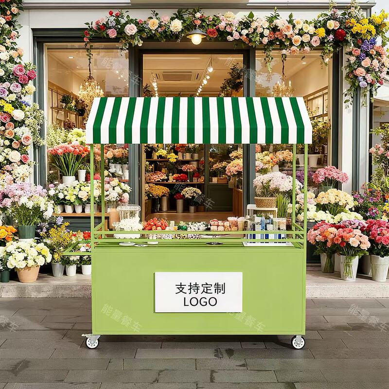 Food Truck, Tasting Cart, Small Pushcart, Small Business, Mobile, Popular Online, Night Market, Outdoor Promotion