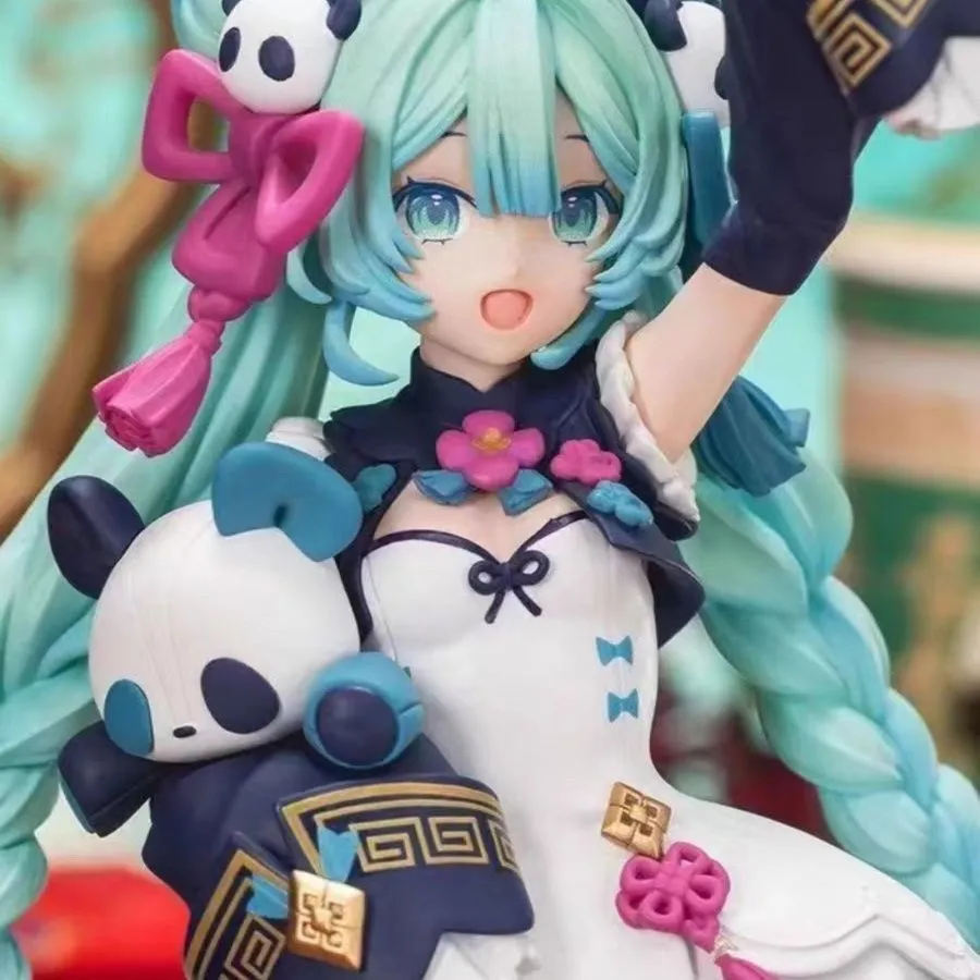国风熊猫初音手办：二次元与传统美学的奇妙融合_艺术家手办_淘宝游戏网