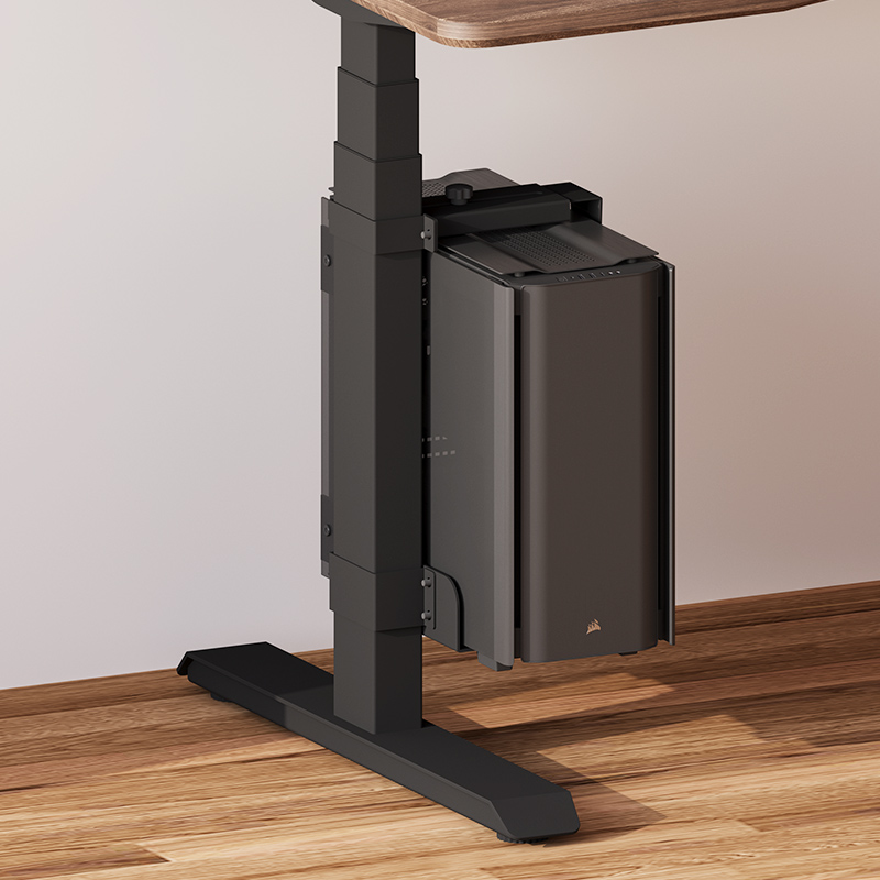 Purgras lift table accessories computer host bracket hanger suspension rack base under table chassis table leg bracket