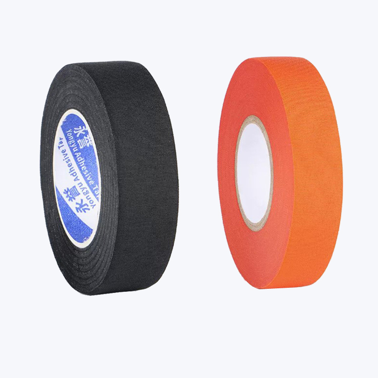 Glossy Fiber Cloth Tape Automotive Cabin High Temperature Resistant Flame Retardant Insulation Electrical Tape Polyester Fiber Car Harness Tape