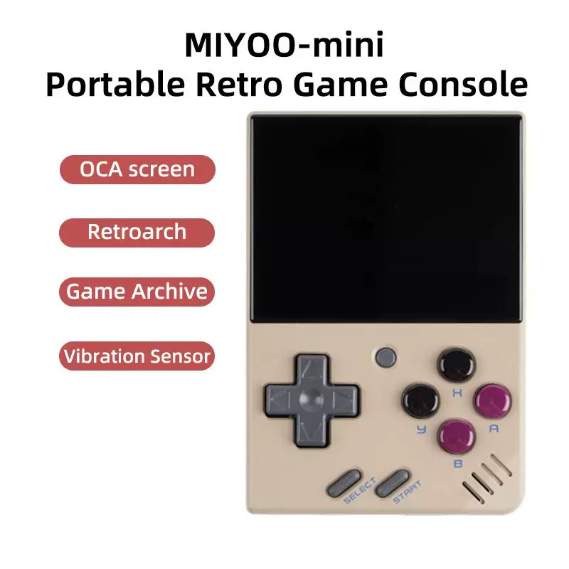 Кармочная портативная ретро-ручная игровая консоль MIYOO MINI V4 2,8 дюйма