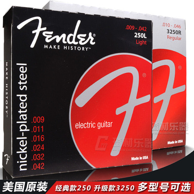 Fangda Fender 250/350/3250 Строки электрогитары 09 10 Набор строки 3150 США производства