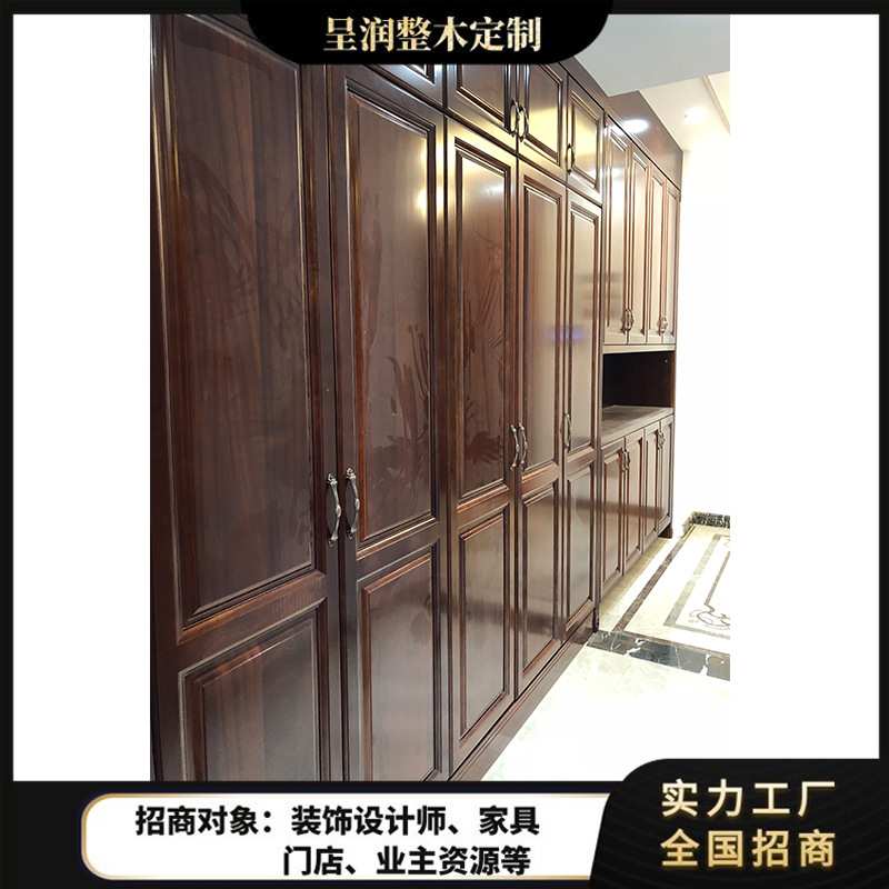 Customized furniture whole house shoe cabinet solid wood rack living room furniture entry entrance shoe cabinet whole house customization factory