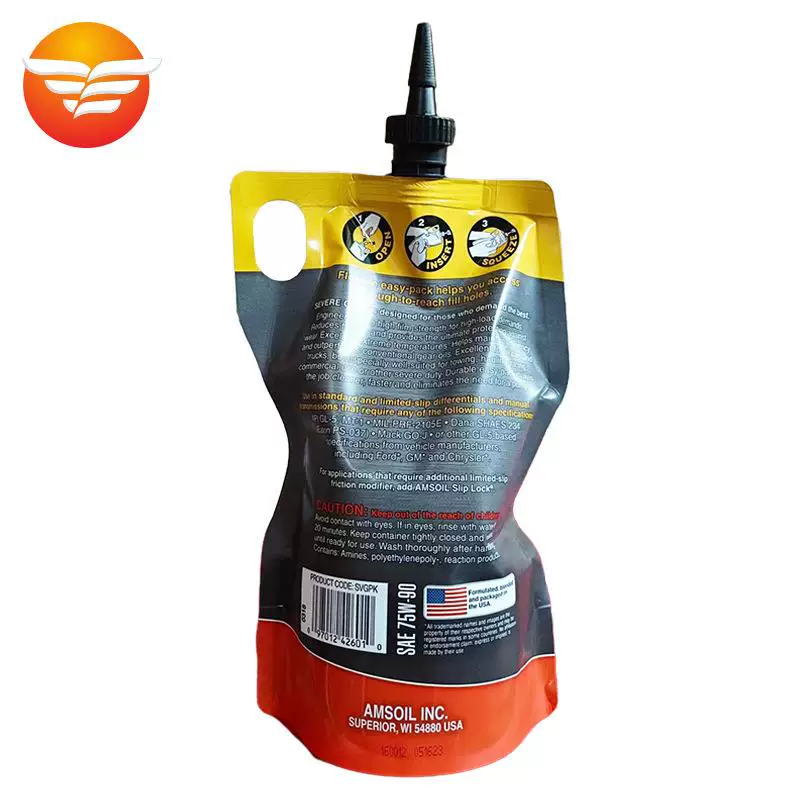AMSOIL Anso масло редуктора 75W-90 импортированное полное синтетическое дифференциал Benemering мостовое масло