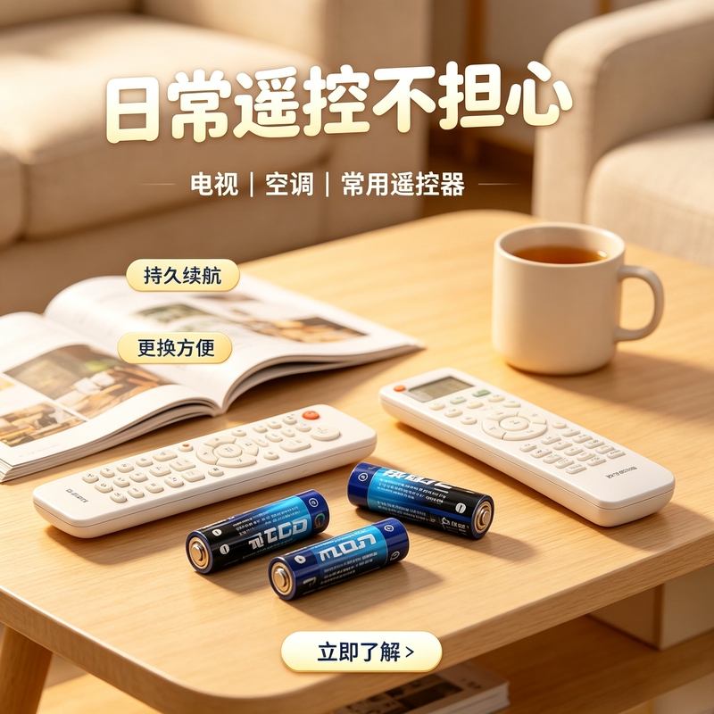 Qide Battery Wholesale, Long-Lasting Battery Life, Household Tv Air Conditioner Remote Control, Alarm Clock, Toys, General Office Small Appliances