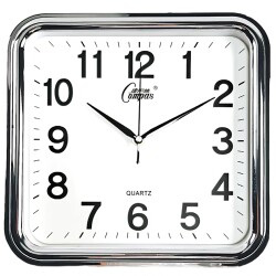 Kangbas 12inch Silent Large Wall Clock for Living Room and Office, Modern Simple Quartz Clock Wall Watch