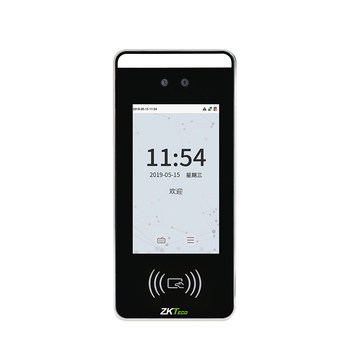 Zkteco entropy base technology xface60 dynamic face recognition attendance machine visible card swiping, science and ban all-in-one machine