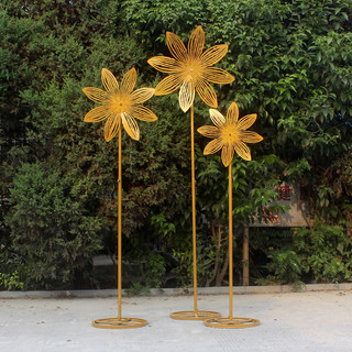 New wedding props iron orchid wedding stage decoration road lead window display ornaments