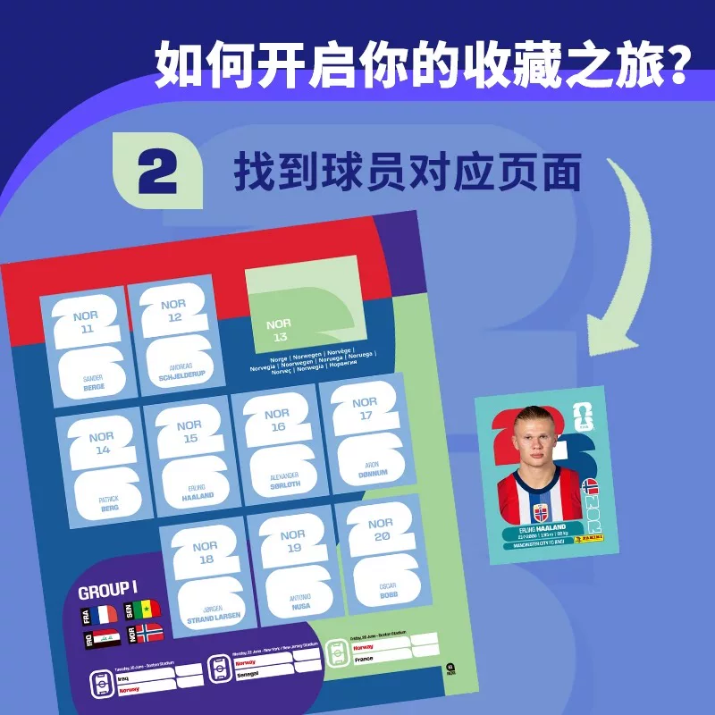 帕尼尼 2026 World Cup Official Collection Stickers PANINI