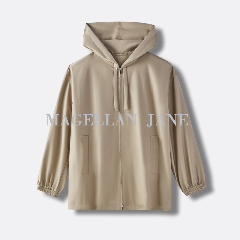 【Dewdrop Series】Ici*L* Home! Spring/Summer Silk Wool/Fine Woven Yarn-Dyed Jacket 01549