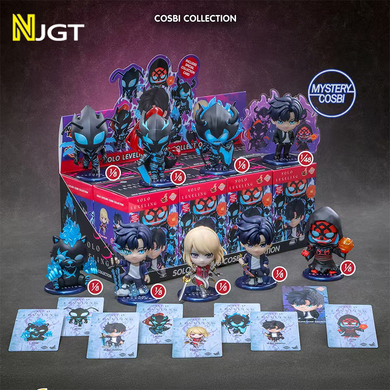 Hot Toys I Level up Alone Cosbi Mini Figure Blind Box Trendy Toy Collectible Figurine Holiday Gift