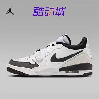 Nike Men's Shoes Nike Air Jordan Legacy Aj312 Black and White Panda Women's Shoes Low-Top Casual Sneakers
