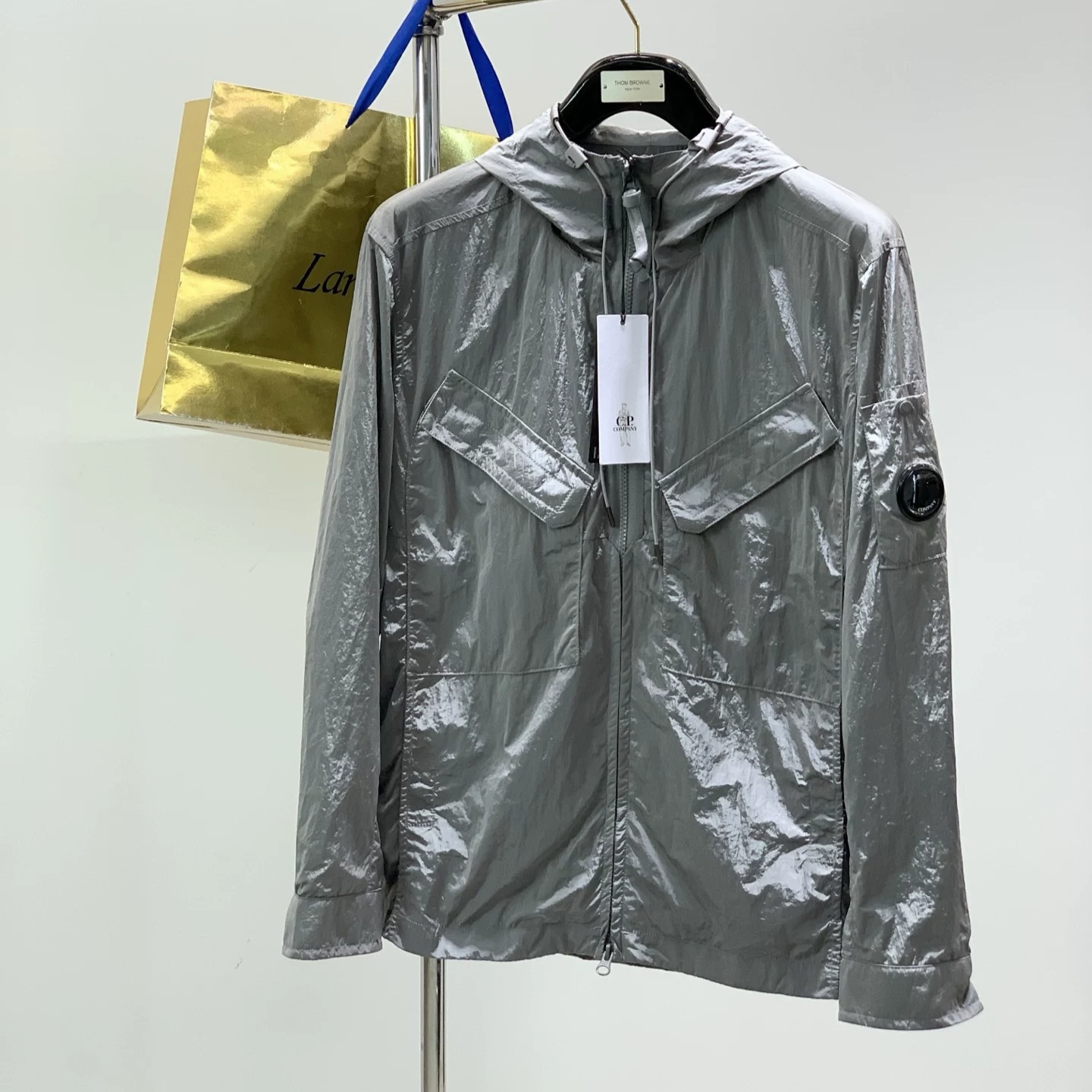 Весенний жакет с капюшоном, trench coat, Италия