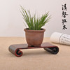 Rosewood mahogany books, strange stones, jade, antiques, study room, ink bed, miniature bonsai ornaments, base wooden bracket
