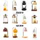 Fragrance-free fire wax lamp, diffused lamp, atmosphere lamp, wax atmosphere 79597, candle warm incense plug-in electric candle lamp, bedroom night light bed