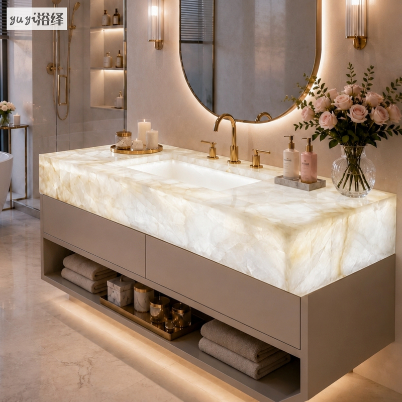 White Crystal Marble Luxury Stone Hanging Washbasin Bathroom Cabinet Hotel Guesthouse Vanity Undermount Sink White Crystal Marble Luxury Stone Hanging Washbasin Bathroom Cabinet Hotel Guesthouse Vanity Undermount Sink