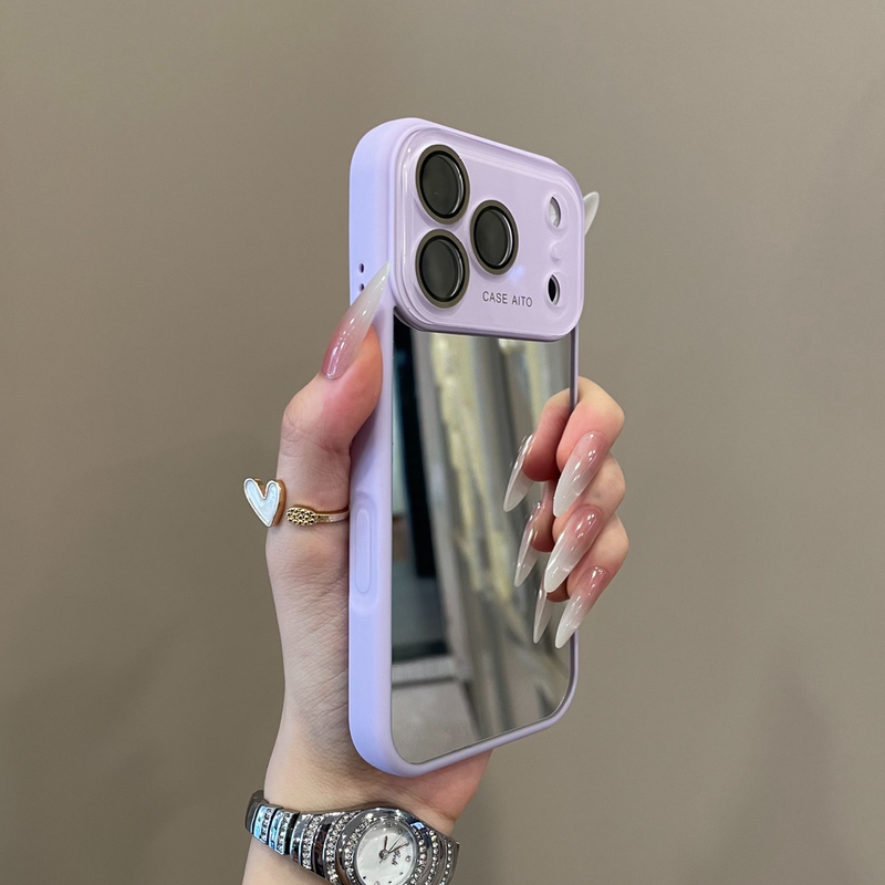 ins New Model Solid Color Electroplated Mirror Phone Case with Camera Button Suitable for Iphone17Promax, Large Window Lens Film, Apple 16Promax, Women's 15/14 High-End Anti-Drop Protective Case ins New Model Solid Color Electroplated Mirror Phone Case with Camera Button Suitable for Iphone17Promax, Large Window Lens Film, Apple 16Promax, Women's 15/14 High-End Anti-Drop Protective Case