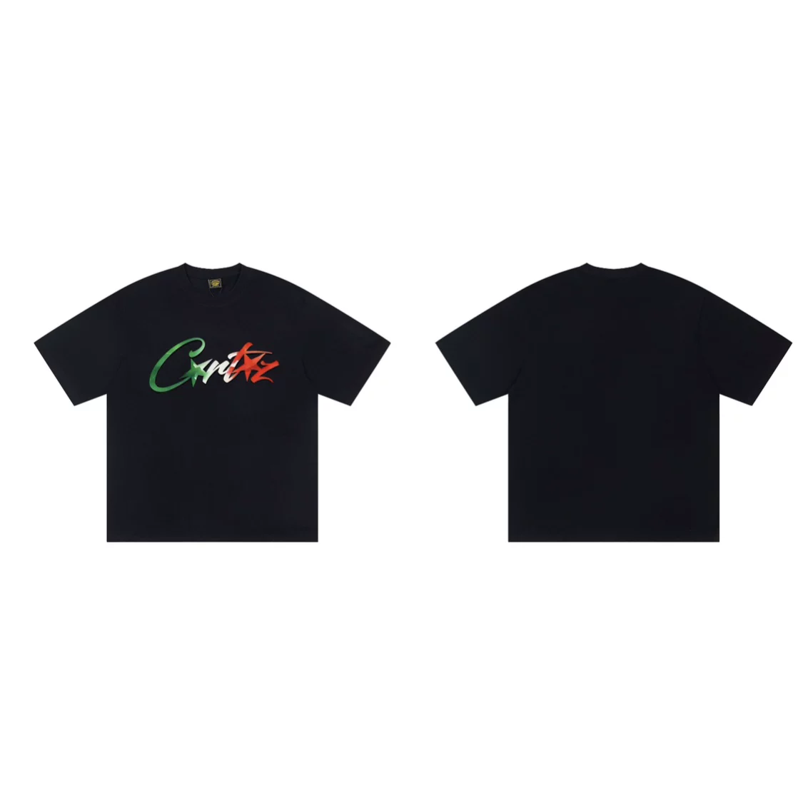 Кorteiz печать буквы Фэшн тренды футболка "Summer Trend Short Sleeve"