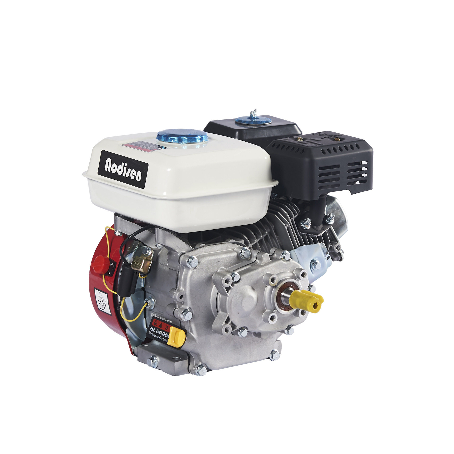 Half reduction 14HP single cylinder four-stroke 1800 rpm marine power micro-tiller 168F170F gasoline engine