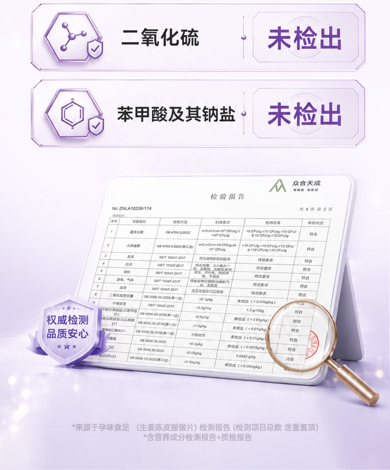 孕味食足生姜陈皮酸酸片含维生素B6B1孕妇可吃姜糖片糖果零食 — 9