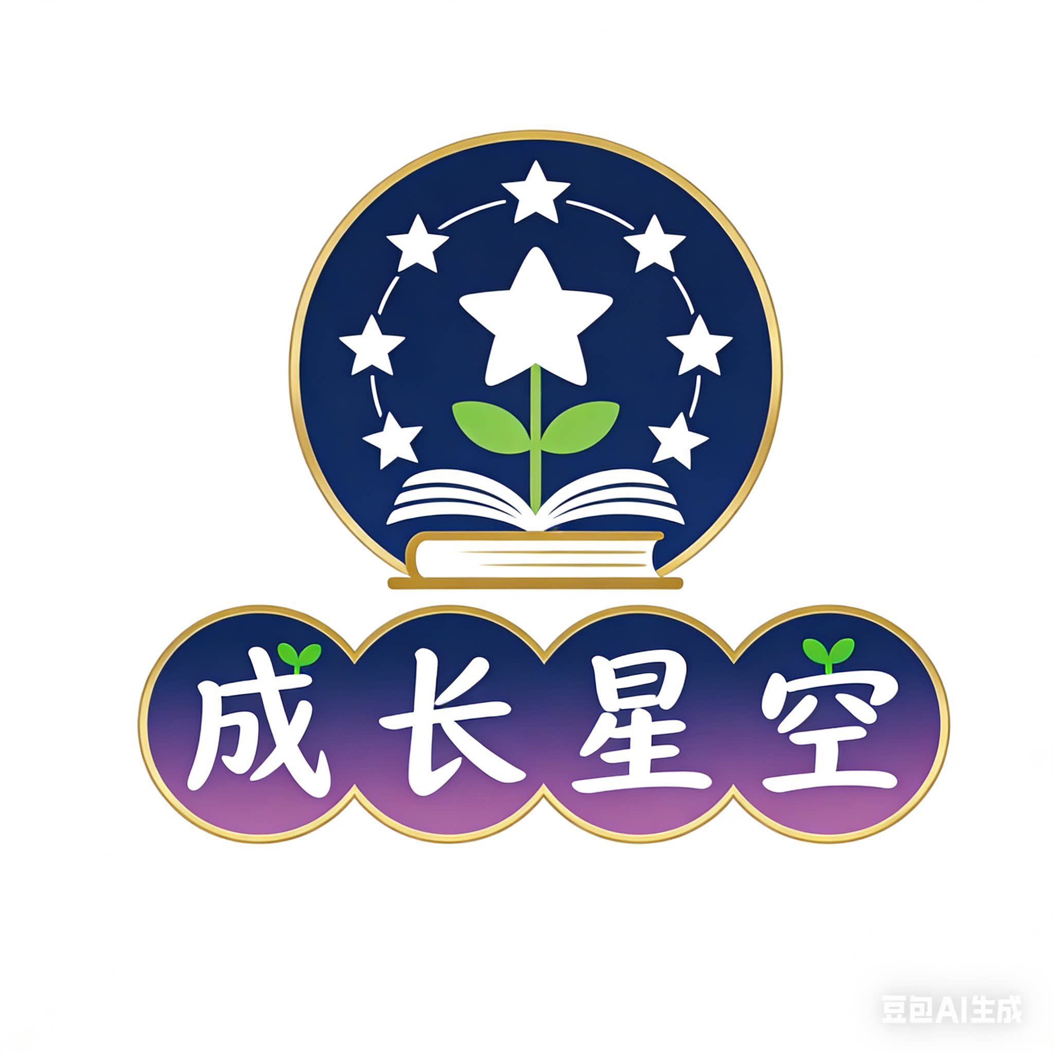 成长星空的LOGO