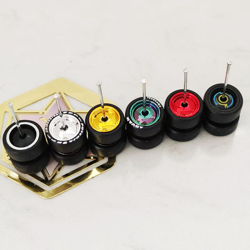1/64 Model Car Tires 1:64 Modified Wheels 11.2mm Rubber Wheels for Hot Wheels Mirror Finish 1/64 Model Car Tires 1:64 Modified Wheels 11.2mm Rubber Wheels for Hot Wheels Mirror Finish