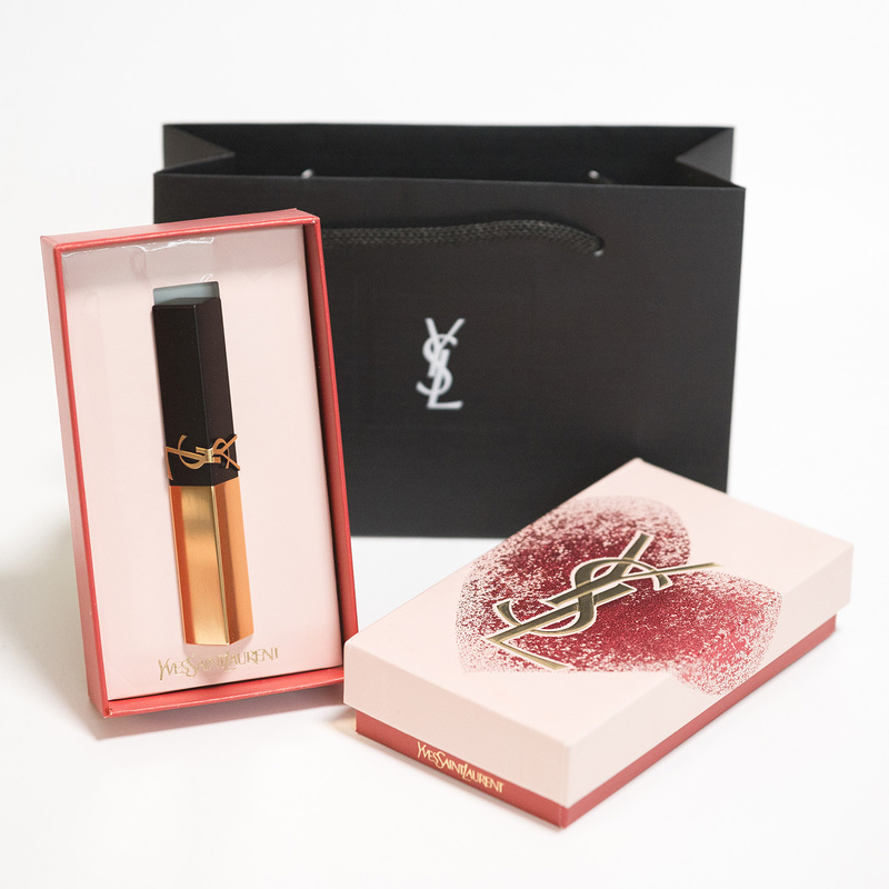 Ysl Saint Laurent Small Gold Bar Lipstick 1936 1988 Limited Edition Gift Box Black Tube Heart Lip Gloss 610 Birthday Gift