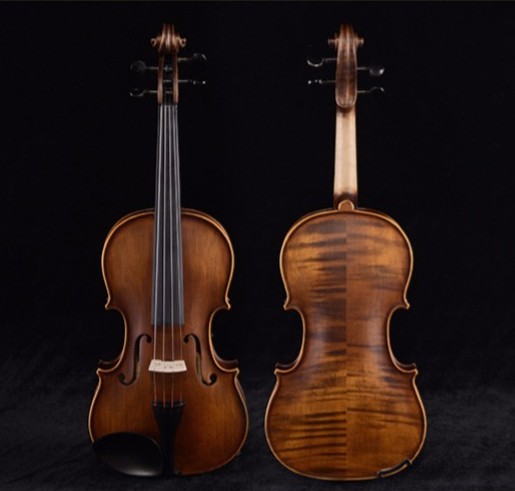 Receive the fengling violin FLV2111 children adult mid-range pattern all handmade solid wood ebony exam
