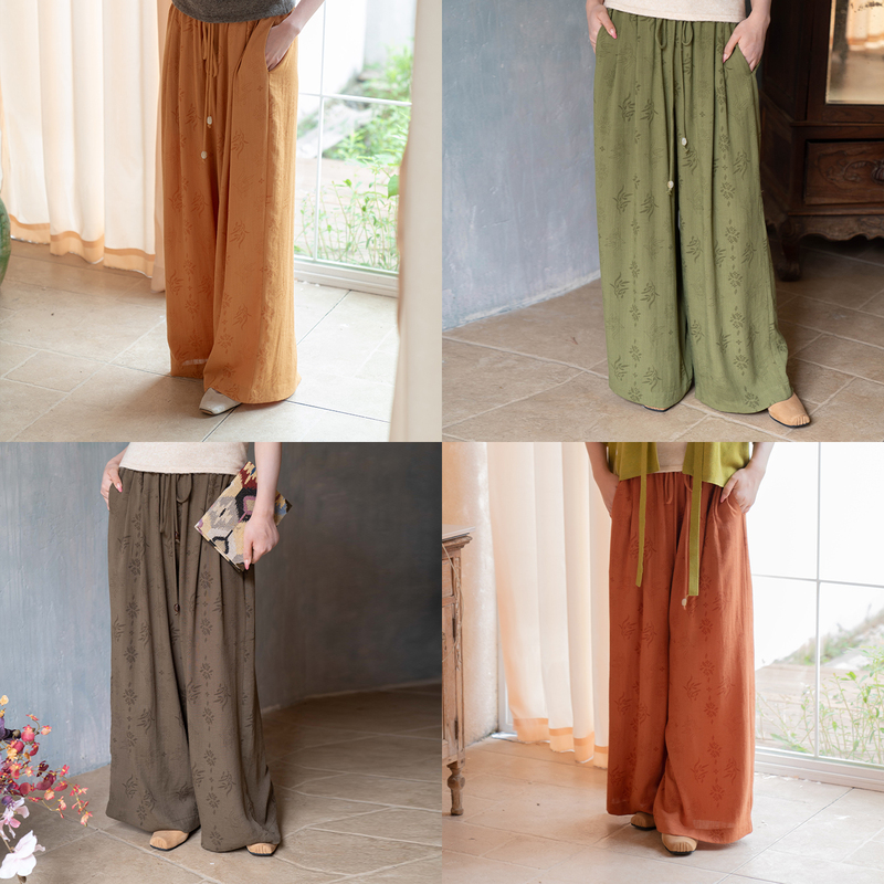 Cornus Hanfu|Has a Touch of Elegance! Song-Style Long Pants, Super Slimming~ Versatile and Comfortable Autumn Pants Cornus Hanfu|Has a Touch of Elegance! Song-Style Long Pants, Super Slimming~ Versatile and Comfortable Autumn Pants