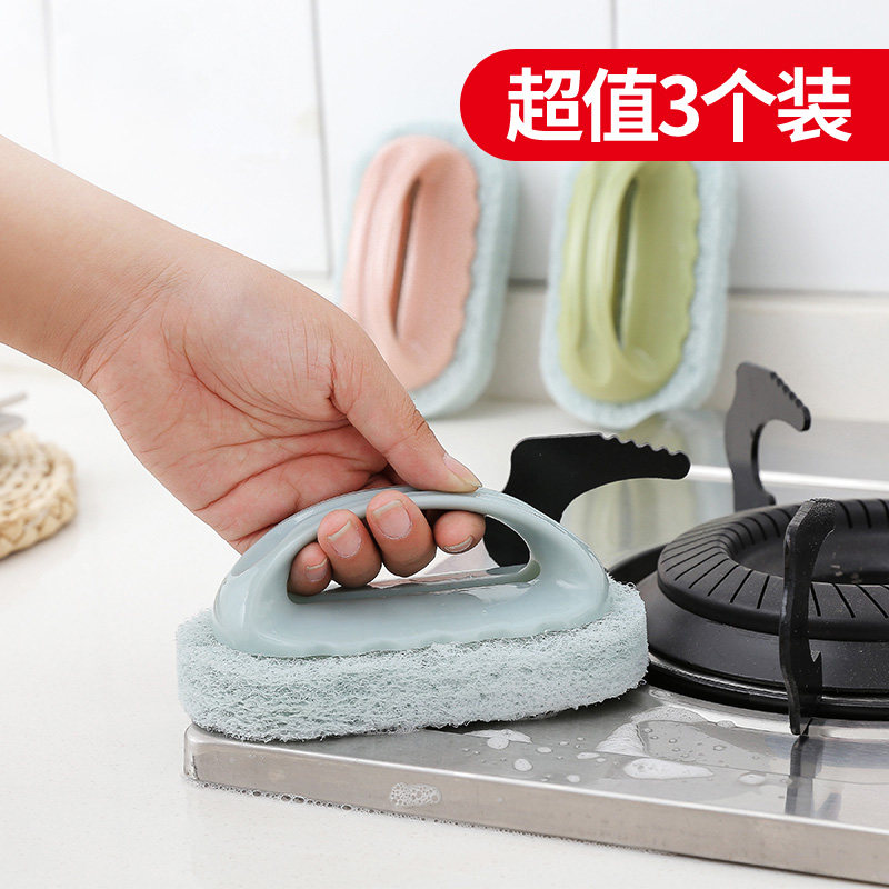3 clothes cleaning brush kitchenette bathroom with cleaning brush floor bath brush hearth tile brushed pot wash boiler deity