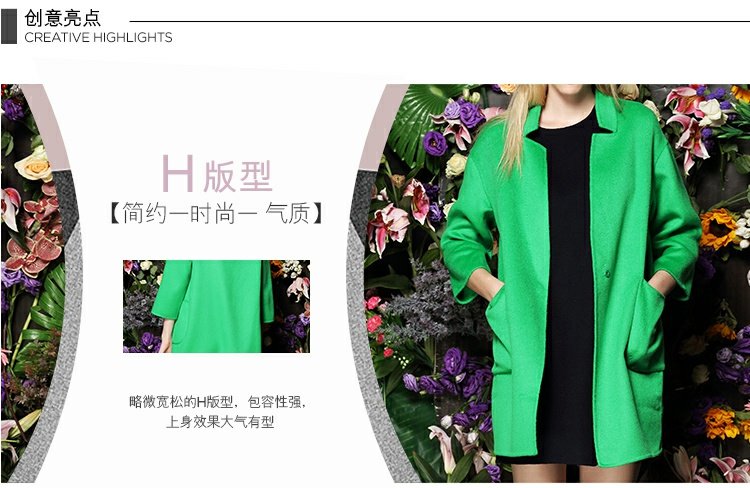 MIRRORFUN mùa đông thời trang mới đôi áo len cashmere cắt vai tay áo len mẫu áo khoác đẹp