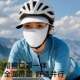 German Cycling Sun Protection Mask, Outdoor Sunshade, Ice Silk, New Summer Model with Brim, Full Face Coverage, Breathable Thin Mask