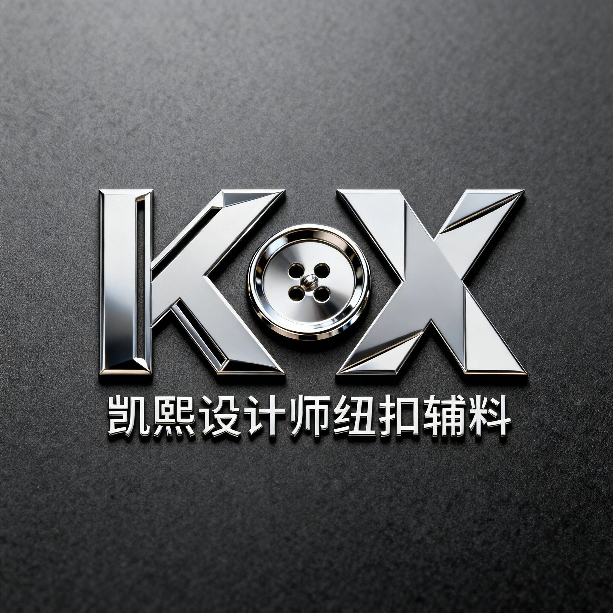凯熙设计师纽扣辅料优选的LOGO