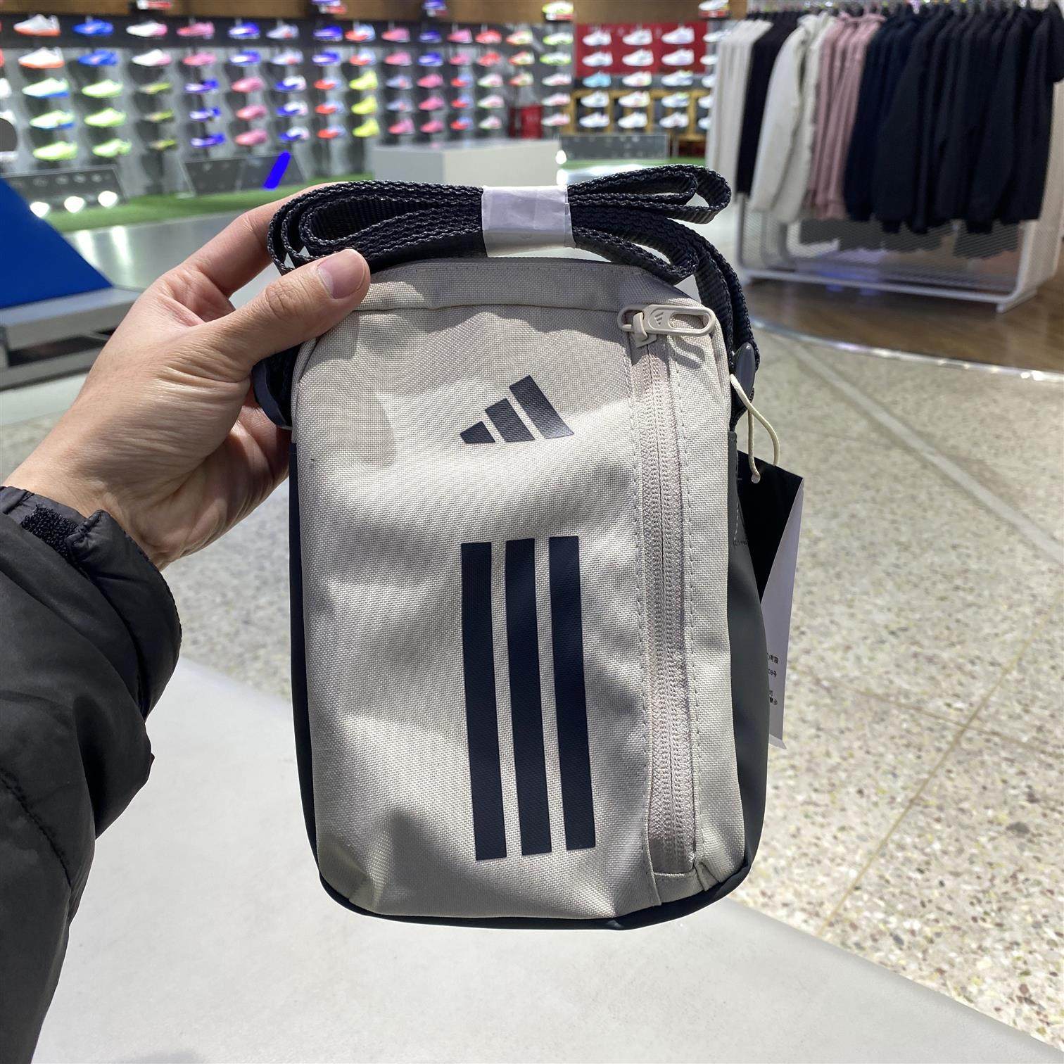 Adidas men's and women's bags high-end small crossbody bag simple and versatile fashion trend bag KC6921