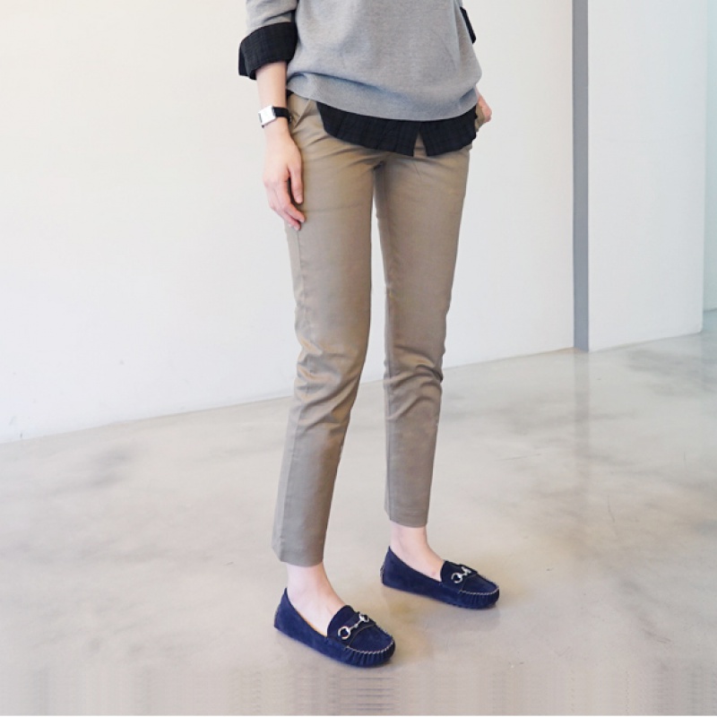 European Station Pro Casual Pants Women 2022 Spring Autumn New Black Pencil Pants With Slim Fit Slim 90% Pants