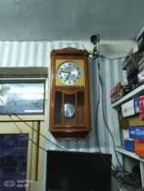 Shanghai three-five wall clock old wall clock antique mechanical clock nostalgic collection Miscellaneous decorative props ornaments