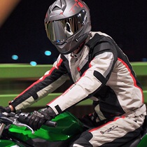 Motorcycle Clothing Riding Clothing Mens Summer Mesh Built-in Protective Gear Locomotive Racing Suit All Season Suit Anti-Fall Breathable