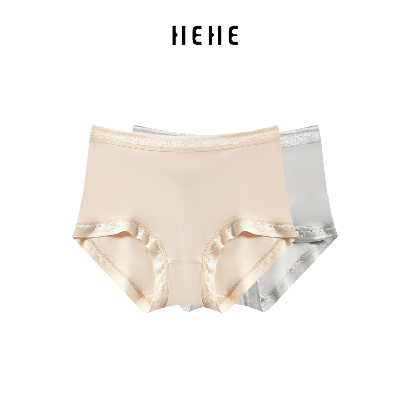 [Hehe] 100% Mulberry Silk Knitted Underwear Ffxc3106N601